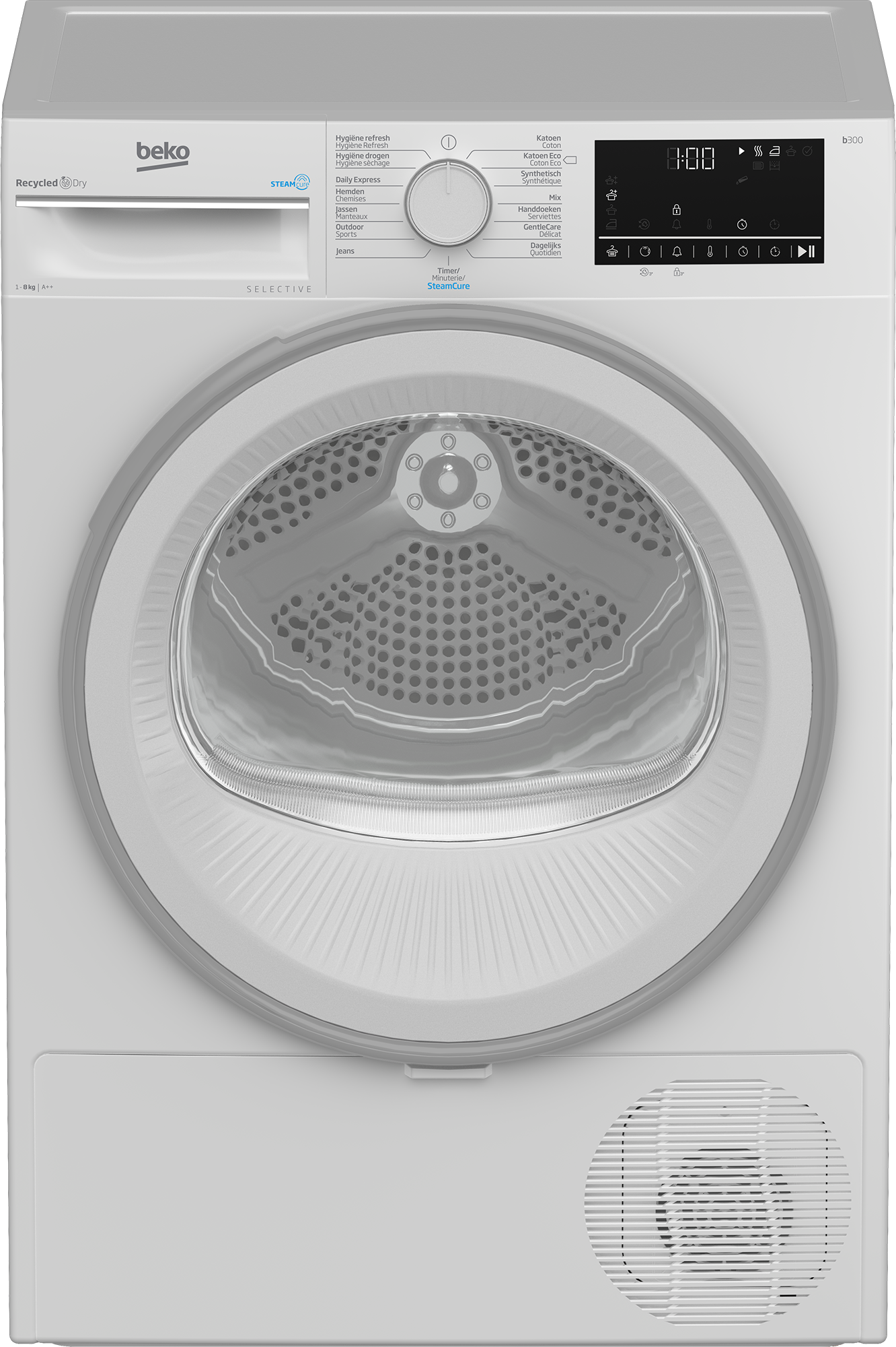 Sèche-linge condensation pompe à chaleur Optisense 8kg