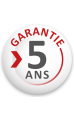 5 ans garantie